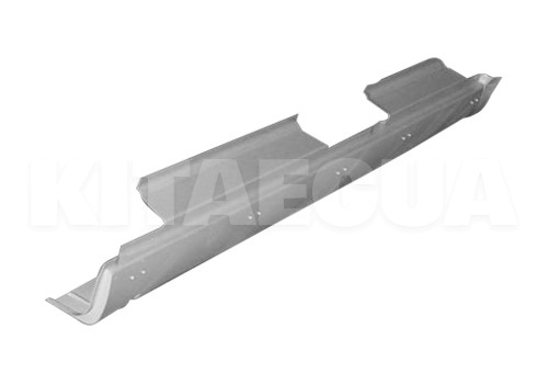 Порог наружный правый металлический (рем. вставка) на Chery AMULET (A11-5400202-DY) - 2