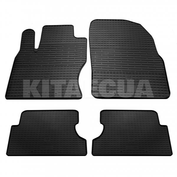 Гумові килимки в салон Ford Focus II (C307) (2004-2011) TL кліпси Stingray (1007114)