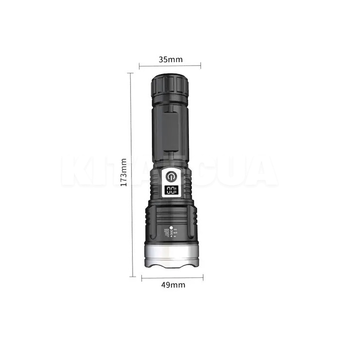 Фонарь ручной с оптическим зумом PLD-008 (PLD-008) - 3