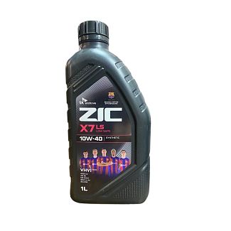 Масло моторное синтетическое 1л 10W-40 X7 LS ZIC