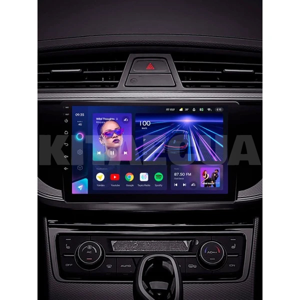 Штатна магнітола CC3 4+32 Gb 9" Geely Emgrand EC7 1 2018-2020 (F1) Teyes (46482) - 2