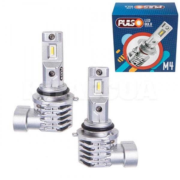 LED лампа для авто HB4 25W 6000K PULSO (M4-HB4 9006)