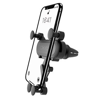 Автомобільний утримувач телефону магнітний на дефлектор XO