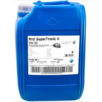 Масло моторное синтетическое 20л 5W-30 SuperTronic K Aral