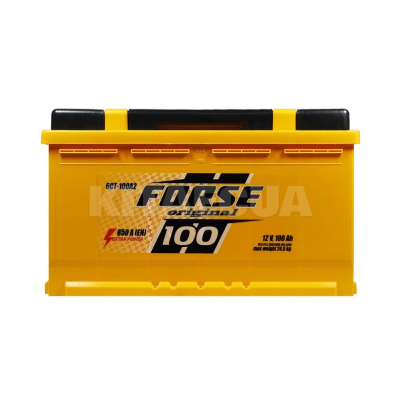 Автомобільний акумулятор Мегатекс 100Ач 850А "+" справа FORSE (48533)