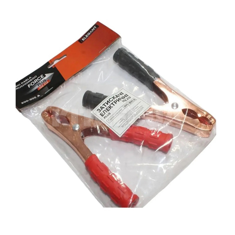 Зажимы для проводов (крокодилы) 200-300А EL 102 212, 2 шт ELEGANT (106723) - 2
