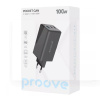 Зарядное устройство 100W 2Type-C+USB Pocket GaN Max белое PROOVE (600690003)