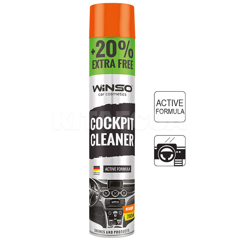 Поліроль для пластику "апельсин" 750мл Cockpit Cleaner Winso (870550)