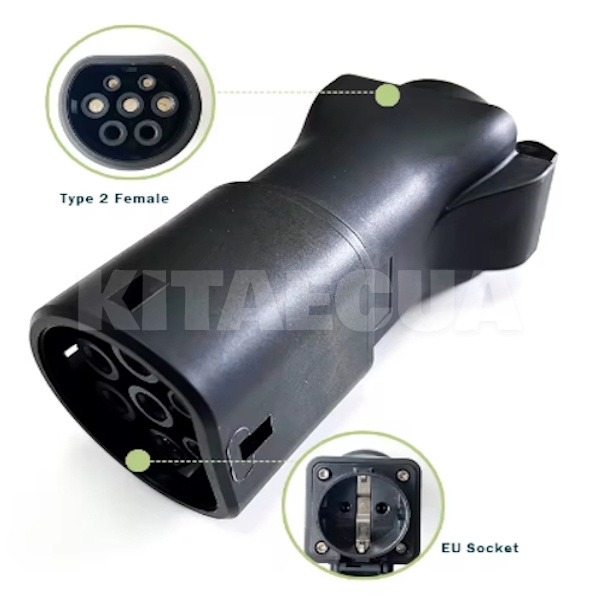 Переходник для авто Type 2 (европейское авто) to Schuko V2L (розетка) GUWIEYG (SF-V2LT2) - 5
