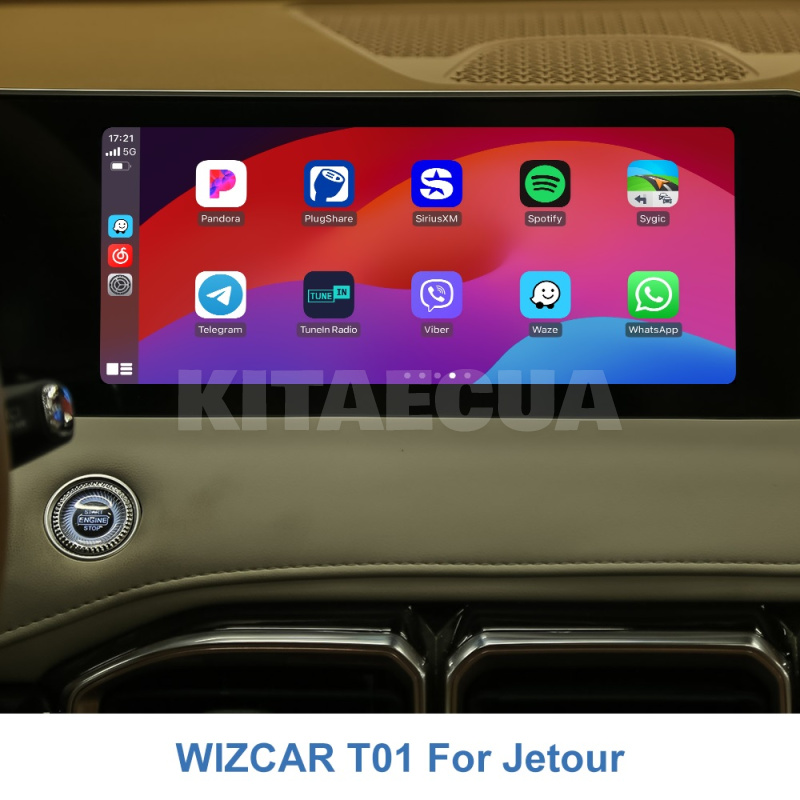 Адаптер CarbitLink EasyConnection в Apple CarPlay и Android Auto WizCar (WC-T01) - 2