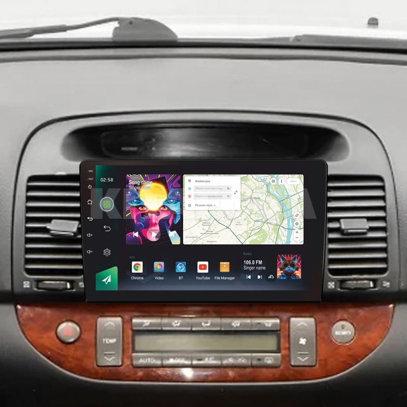 Штатная магнитола PRO 9464 4+64 Gb 9" Toyota Camry 5 XV 30 2001-2006 SIGMA4car (39936) - 3