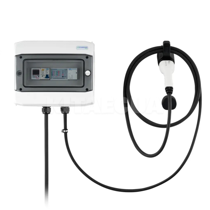 Зарядка для електромобіля Type 2 9.2 кВт 40А 1-фаза WALL WiFi UACHARGER (CHC-WLWF220921-23-8)