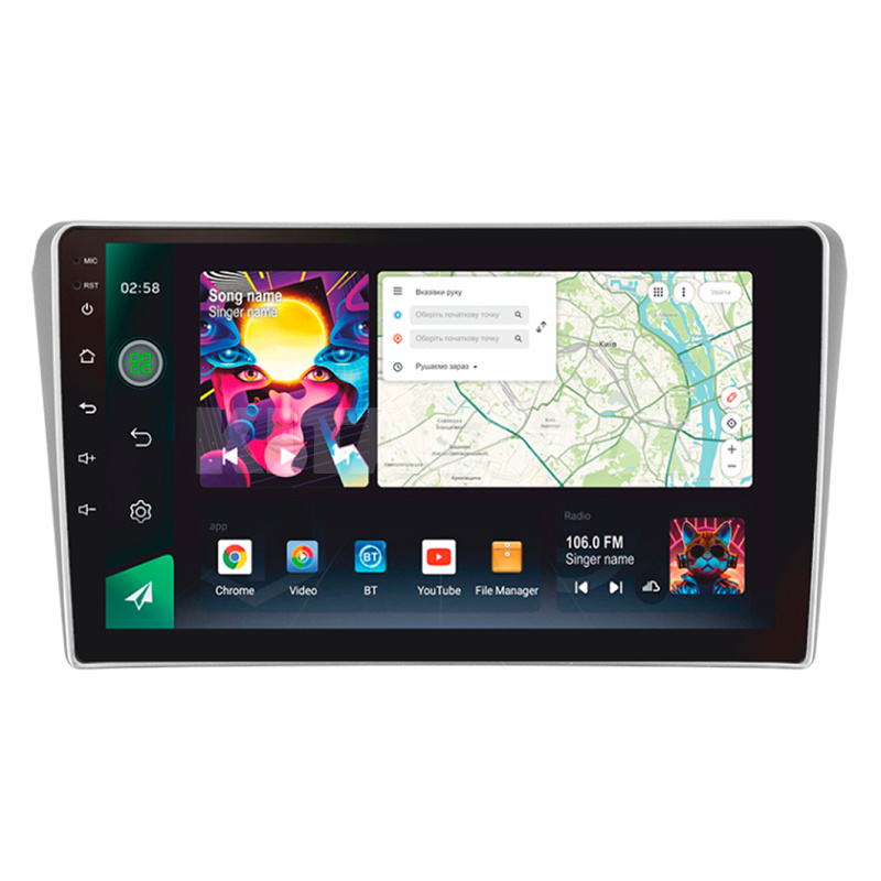 Штатная магнитола PRO 9464 4+64 Gb 9" Toyota Avensis T250 2 II 2003-2009 SIGMA4car (39935)