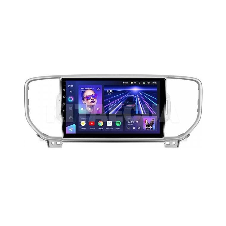 Штатная магнитола CC3L 4+32Gb 9" Kia Sportage 4 QL 2016-2018 (KX5 A) Teyes (42713)