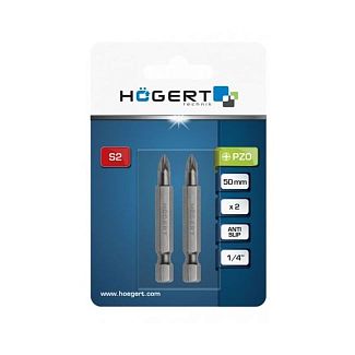 Біта PZ0 50 мм 2 шт HOGERT