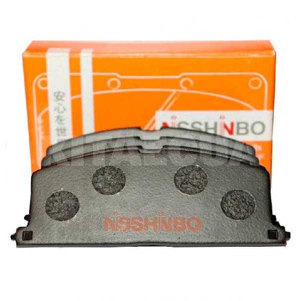 Колодки тормозные передние NISSHINBO на HONDA M-NV (45022-T2G-A00)