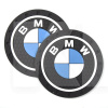 Коврики антискользящие в подстаканник 7 см BMW (2шт.) (4407)