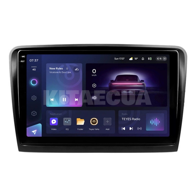 Штатна магнітола CC3 2k 4+32Gb 10" Skoda Superb 2 B6 2008-2015 Teyes (36597)