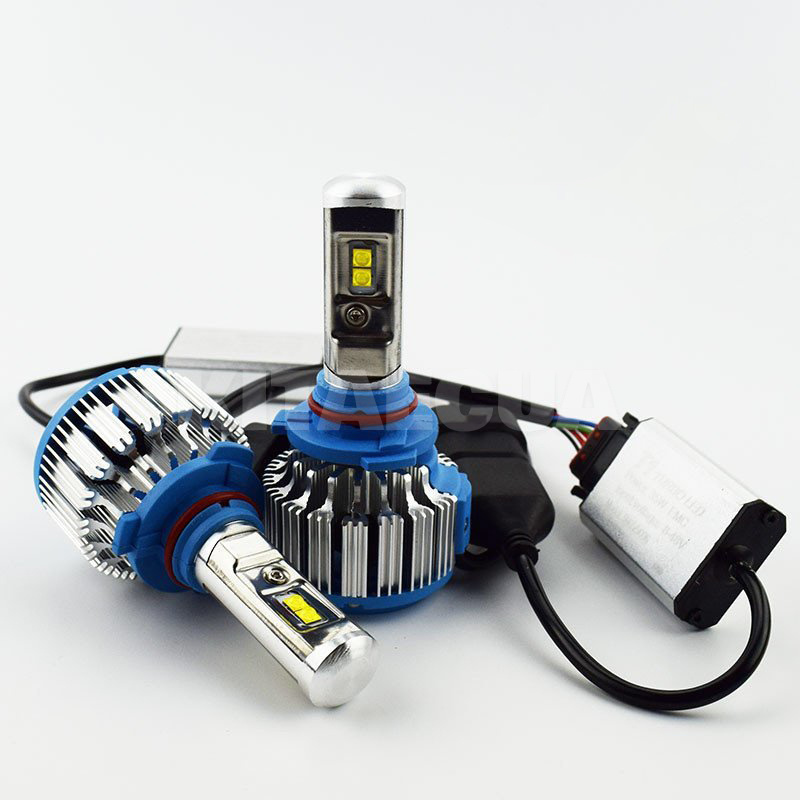 LED лампа для авто HB4 P22d 9006 50W 6000K TurboLed (00-00005720)