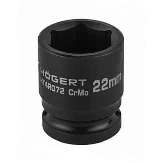 Головка ударна 6-гранна 22 мм 1/2" HOGERT