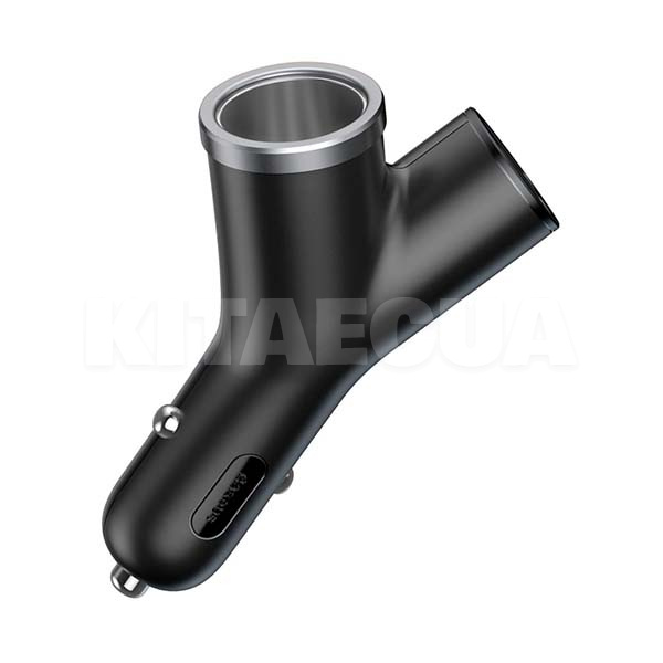автомобільний зарядний пристрій 3.1А 2 USB+cigarette BASEUS (CCALL-YX01-BASEUS) - 3