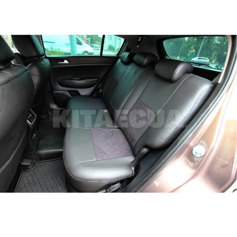 Авточохли на сидіння екошкіра з антарою Mazda 3 III (BM) (2013-2017) седан Eco Prestige+Antara EMC-Elegant (472-Eco Prestige+Ant) - 3