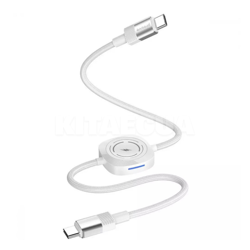 Кабель Type-C Type-C 60W 1м Multi Charging белый PROOVE (613410003)