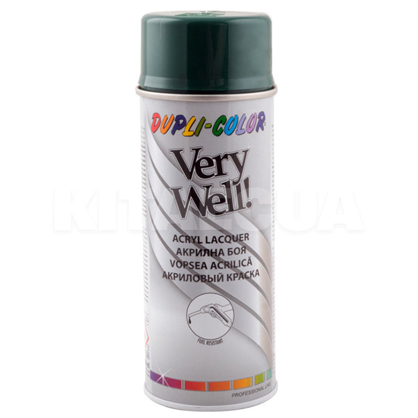 Фарба-емаль універсальна 400мл Ral 6005 темно-зелена Very Well Dupli Color (VW60050-DUPLI-COLOR)