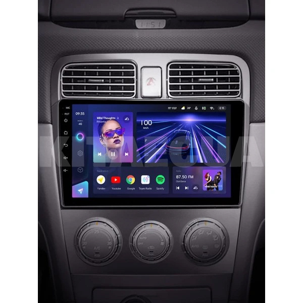 Штатна магнітола CC3 4+32 Gb 9" Subaru Forester SG 2002-2008 Teyes (46870) - 2