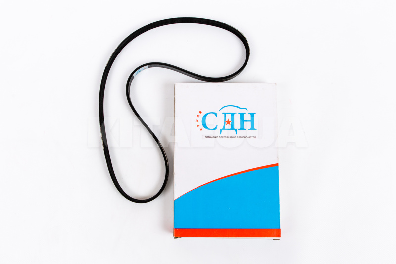 Ремень кондиционера и ГУРа 1.1L CDN на Chery QQ (S11-8104051BC) - 2