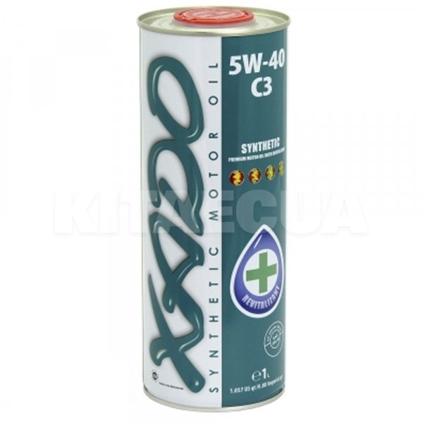 Масло моторное синтетическое 1л 5W-40 C3 XADO (ХА 25122_1)