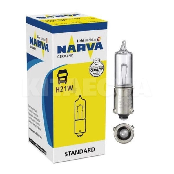 Галогенная лампа H21W 21W 24V NARVA (68196)
