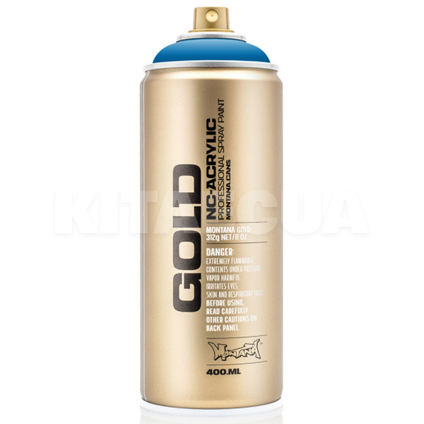 Фарба декоративна акрилова 400мл 5060" магічний синій" напівматова Gold MONTANA (284861-MONTANA)