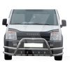 Кенгурятник WT003-Plus-2 Ford Connect 2006-2009 нержавеющая сталь CAN (dd22412)