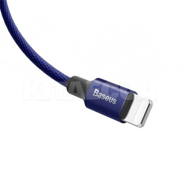 Кабель USB Lightning 1.2м синій BASEUS (CALYW-13) - 3