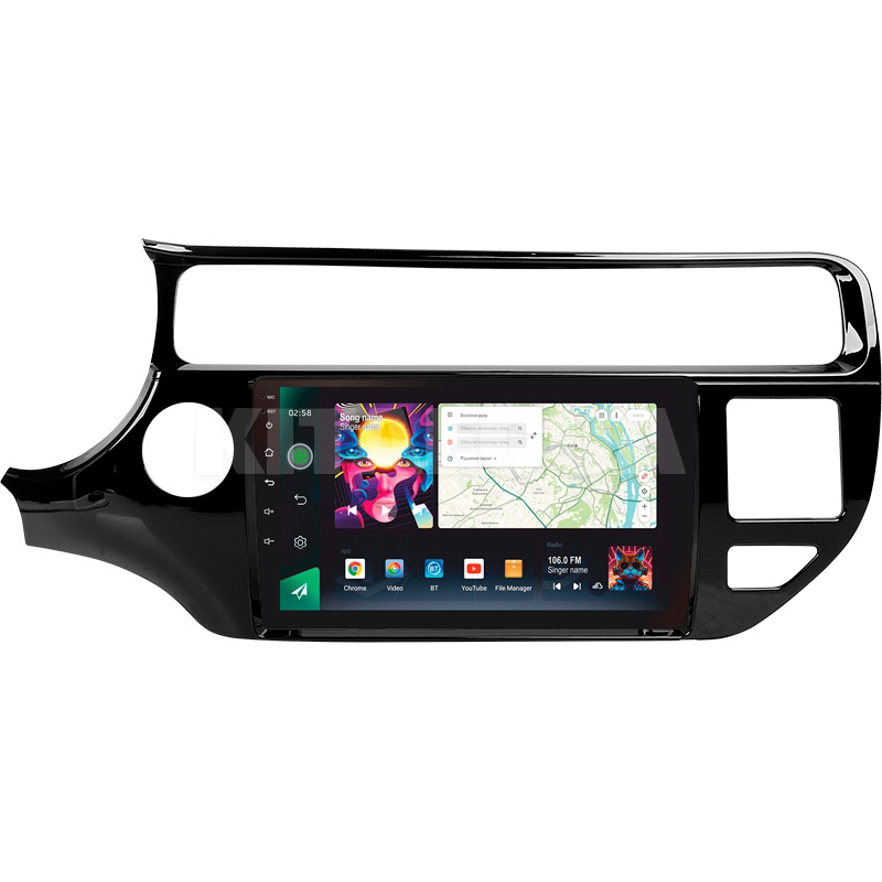 Штатная магнитола PRO 9464 4+64 Gb 9" Kia RIO 4 K3 2015-2017 SIGMA4car (39731)