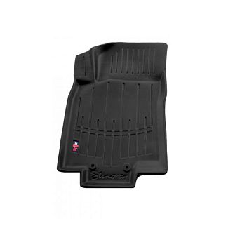 Гумовий килимок лівий Nissan X-Trail (T32) (2014-2020) CP кліпси Stingray