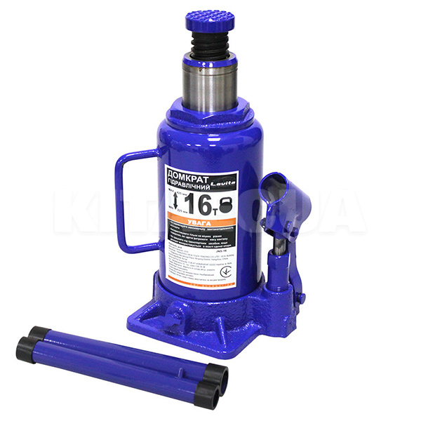 Домкрат гідравлічний пляшечий до 16т (220-420) LAVITA (LA JNS-16)
