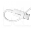 Кабель Type-C - Lightning Superior Series Fast Charging PD 20W 0.25м білий BASEUS (CATLYS-02)
