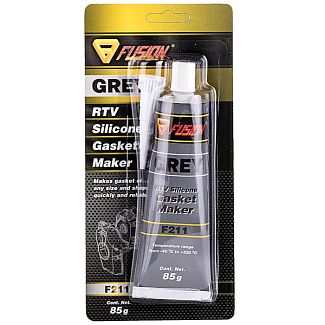 Герметик автомобильный формирователь прокладок 85г RTV Gasket Maker Grey серый FUSION