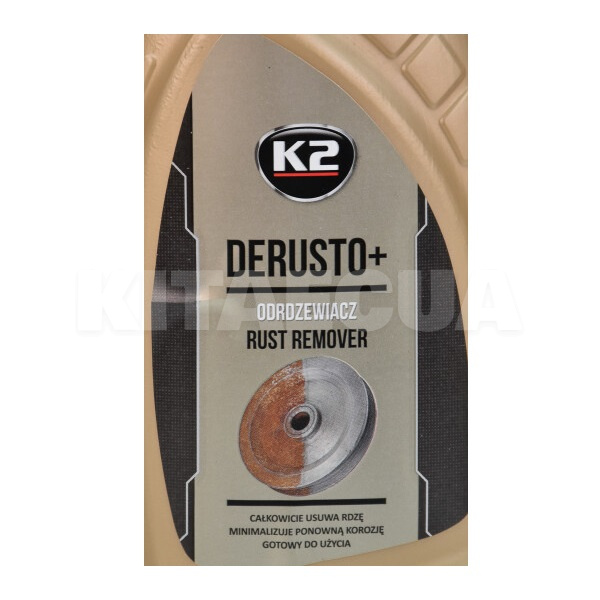 Преобразователь ржавчины Derusto Plus 500 мл K2 (L365) - 2