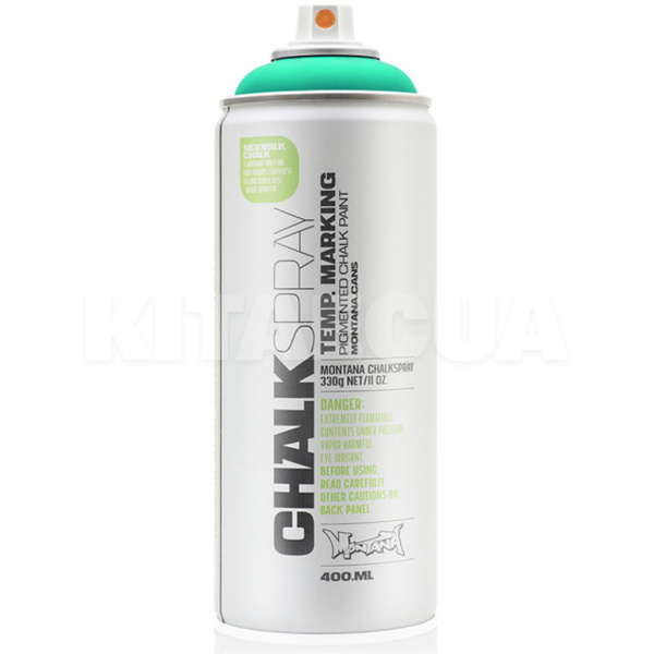 Краска декоративная меловая 400мл 6120 бирюзовая матовая Chalk MONTANA (376184-MONTANA)