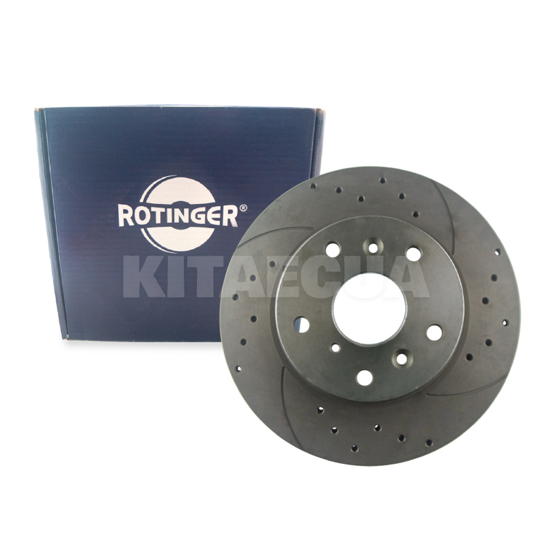 Диск тормозной передний (265 мм) ROTINGER на TIGGO 1.6-1.8 (T11-3501075) - 2