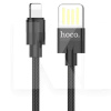 Кабель USB - Lightning 2.4А U55 Outstanding 1.2м черный HOCO (220840001)