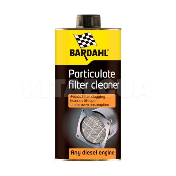Присадка в дизельне паливо для очищення фільтра сажового 1000мл PARTICULATE FILTER CLEANER BARDAHL (1042B)
