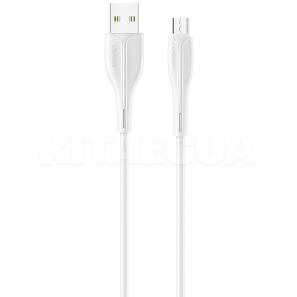 Кабель USB microUSB 2А U38 1м білий USAMS (SJ373USB02)