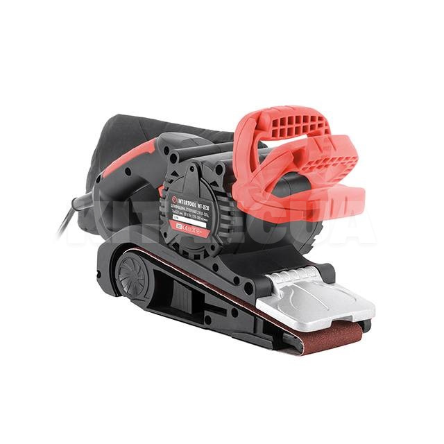Шлифмашина ленточная 1010Вт 120-380 м/мин Intertool (WT-0530) - 4
