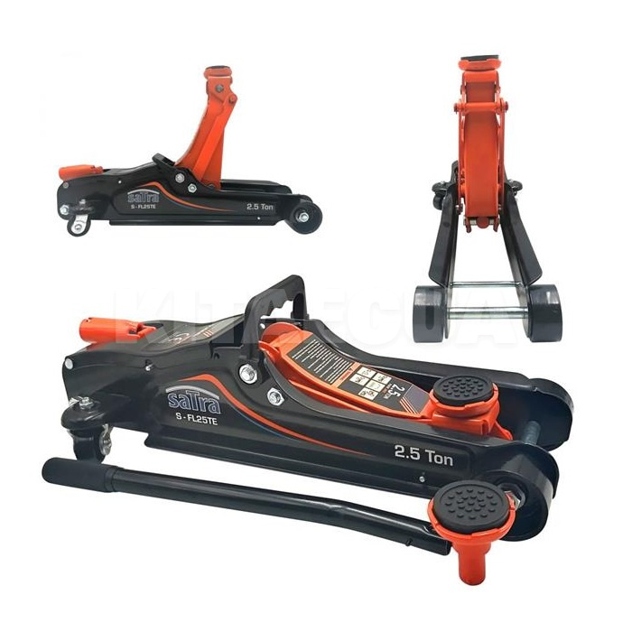 Домкрат гидравлический подкатной до 3т (110мм-360мм) (TONGRUN) TORIN (TG T83000ET)