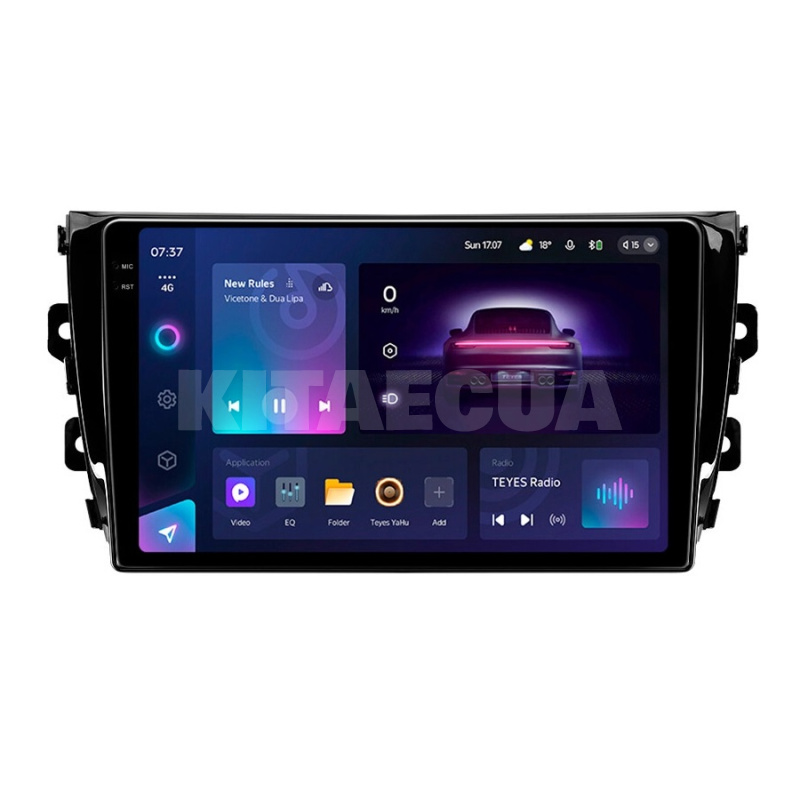 Штатна магнітола CC3 2k 4+32Gb 10" Zotye T600 2014-2019 Teyes (36653)