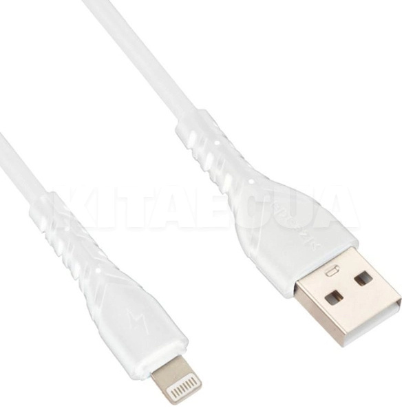 Кабель USB Lightning 3А PD-B47i 1м білий Proda (PD-B47i-WHT) - 3